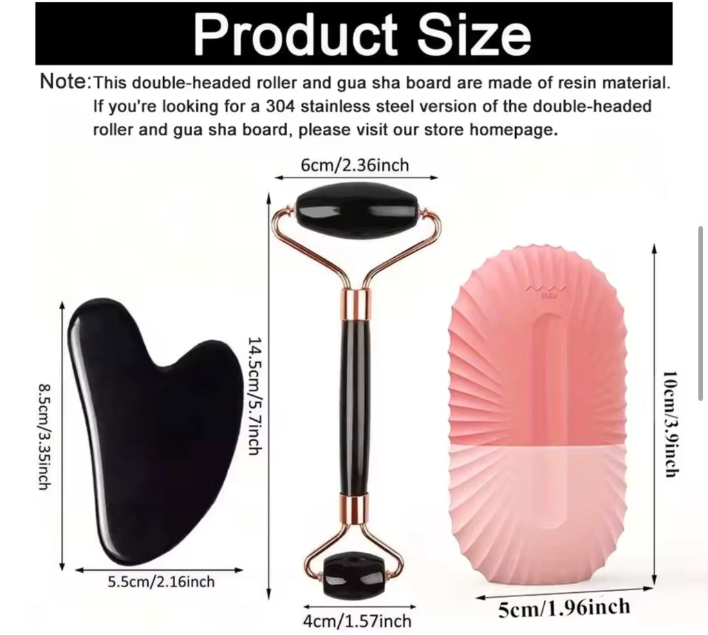 Gua Sha Board & Roller Massage
