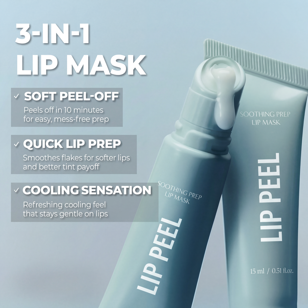 Mascarilla coreana exfoliante para labios
