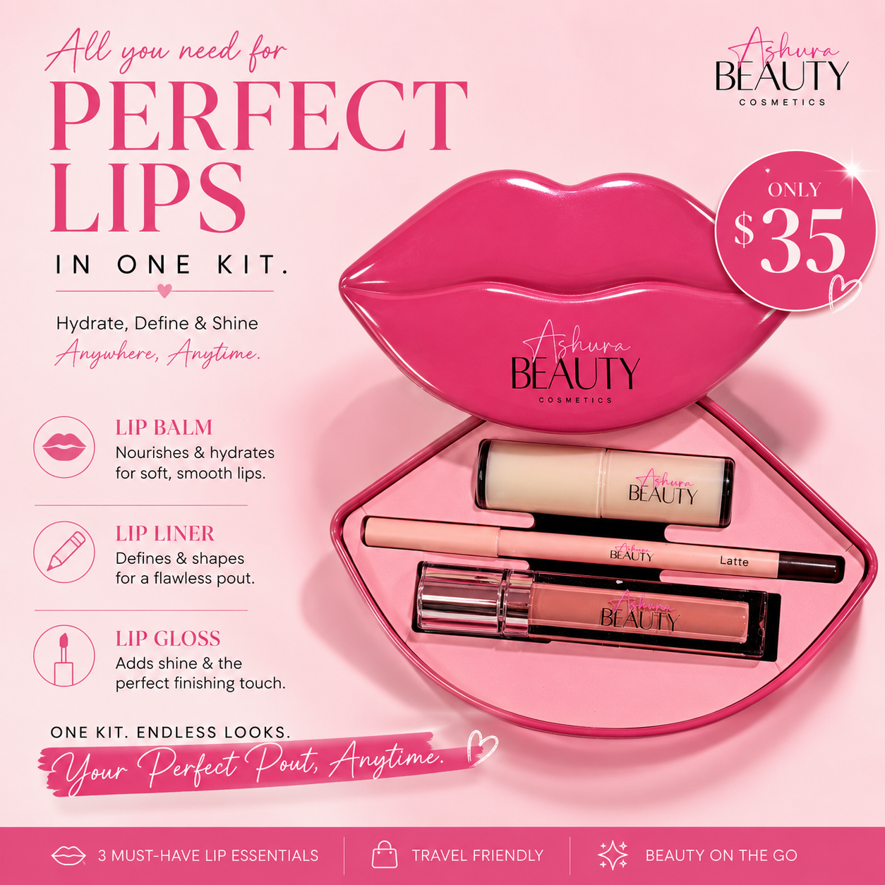 Latte Lip Kit